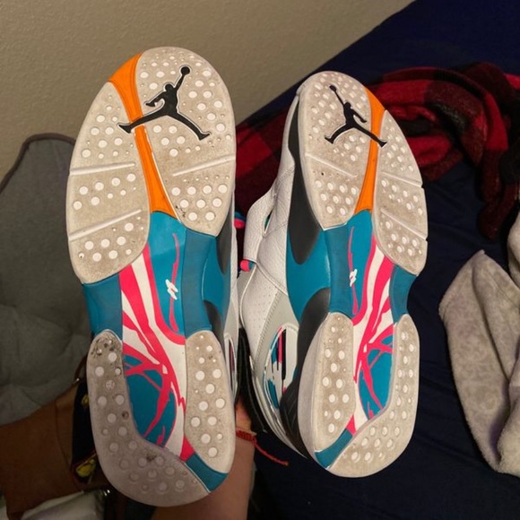 Jordan 8s “South Beach” - Picture 2 of 3
